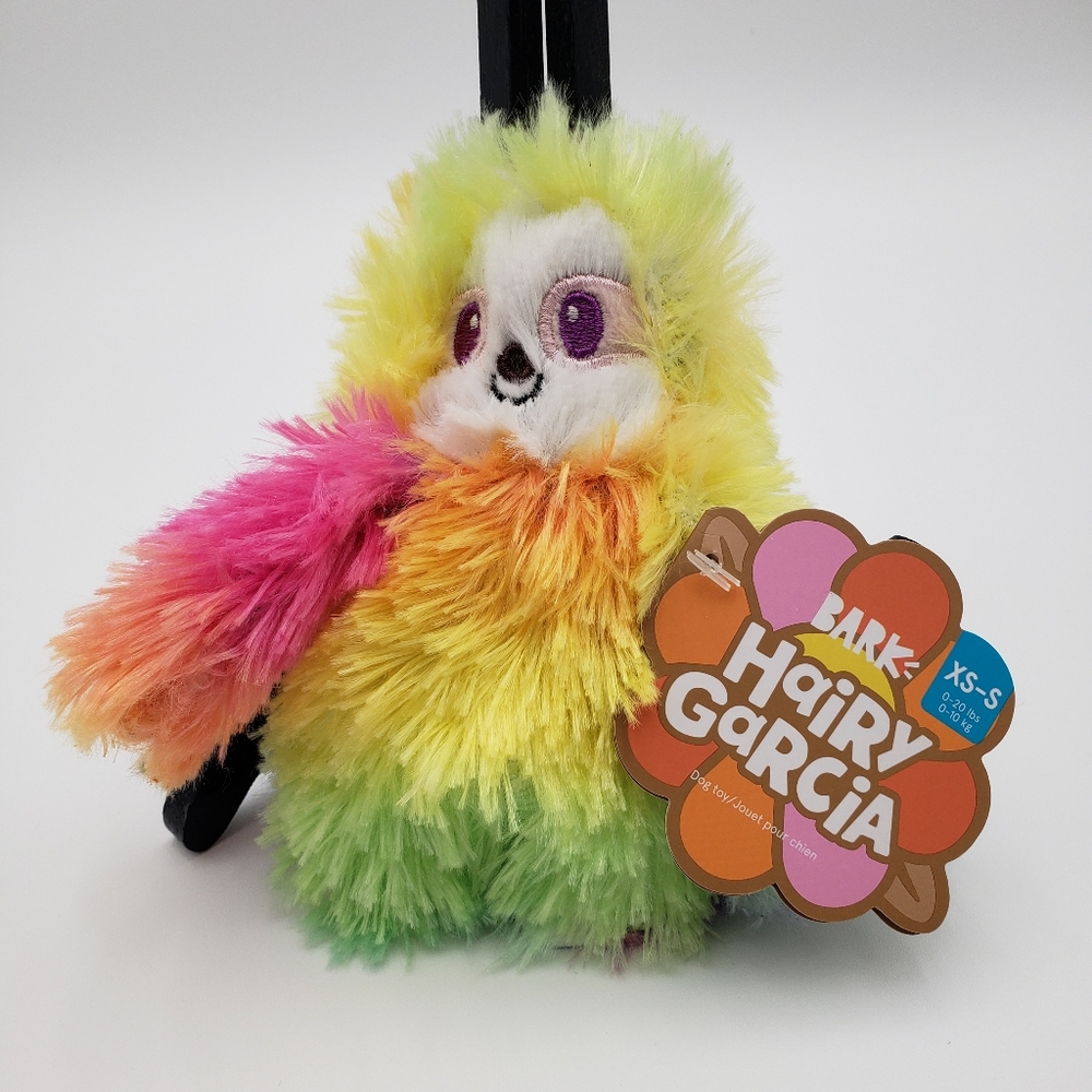 Hairy Garcia Barkbox Pink Right Wing Nwt Dog Toy